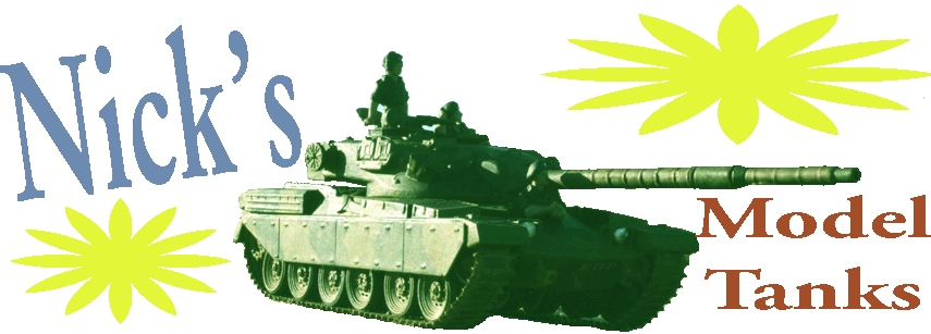 Nick's Model Tanks page - Main page