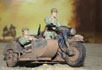 Sidecar with German soldiers